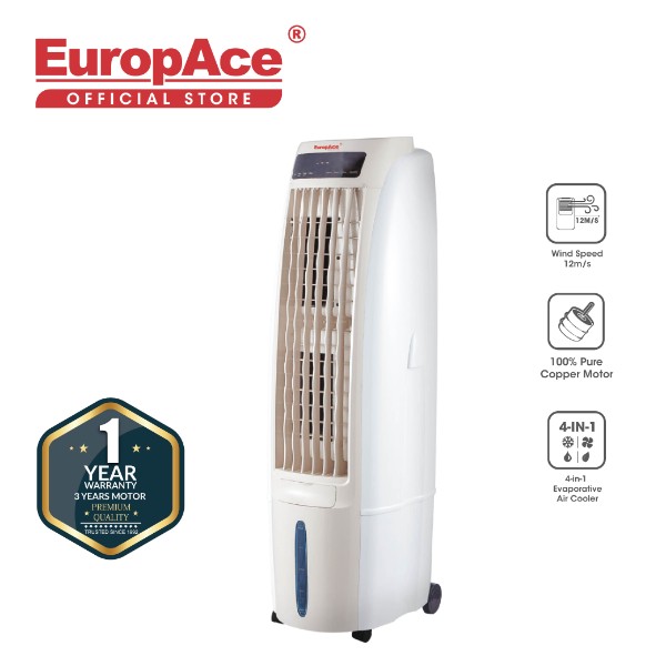 EuropAce 4-in-1 (30L) Evaporative Air Cooler - ECO 6301W
